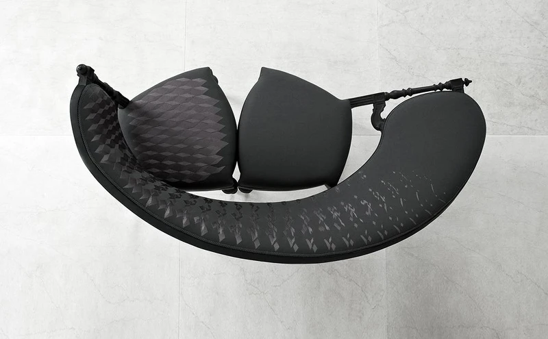 塞巴斯蒂安以車床為概念的家具作品〈車床(九)〉。塞巴斯蒂安.布拉伊科維奇和木匠工坊畫廊提供。 塞巴斯蒂安以車床為概念的家具作品〈車床(九)〉。塞巴斯蒂安.布拉伊科維奇和木匠工坊畫廊提供。