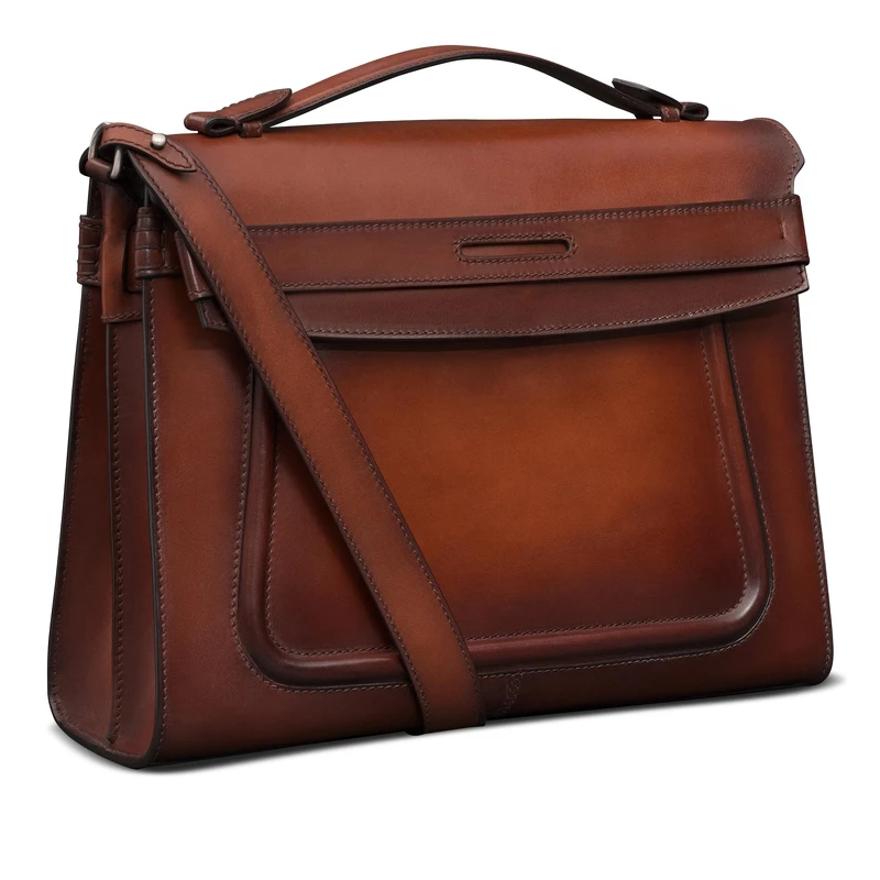 Berluti 手提側背包，價格店洽。