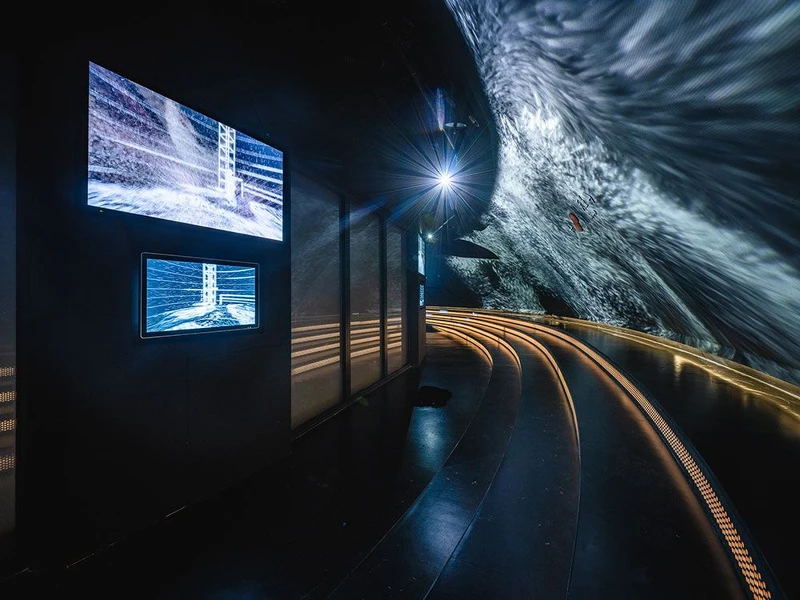 北藝中心參觀回路 ©TPAC