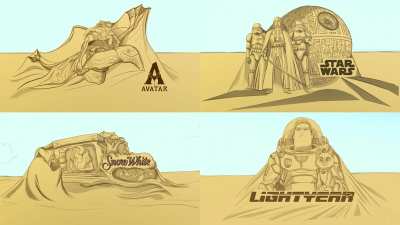 2023福隆國際沙雕藝術季作品概念圖 2023福隆國際沙雕藝術季作品概念圖