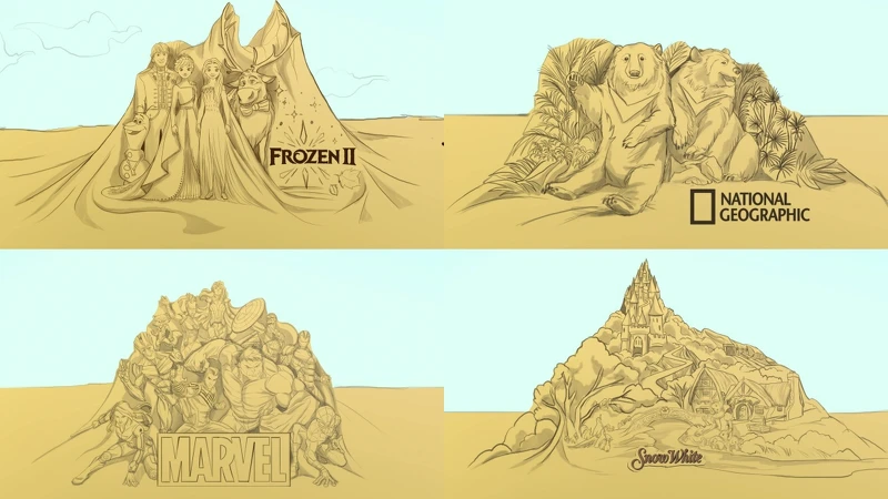 2023福隆國際沙雕藝術季作品概念圖 2023福隆國際沙雕藝術季作品概念圖