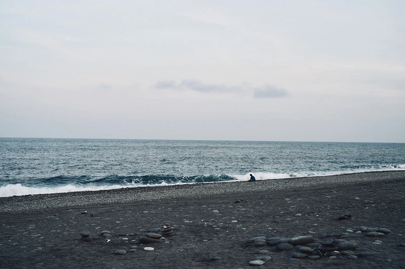 「金崙海灘」。 「金崙海灘」。