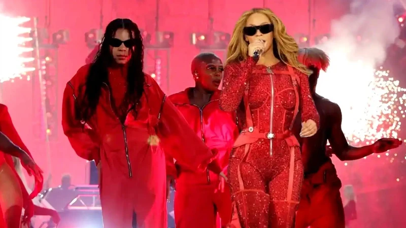 Blue Ivy 在《Renaissance Tour》上現身