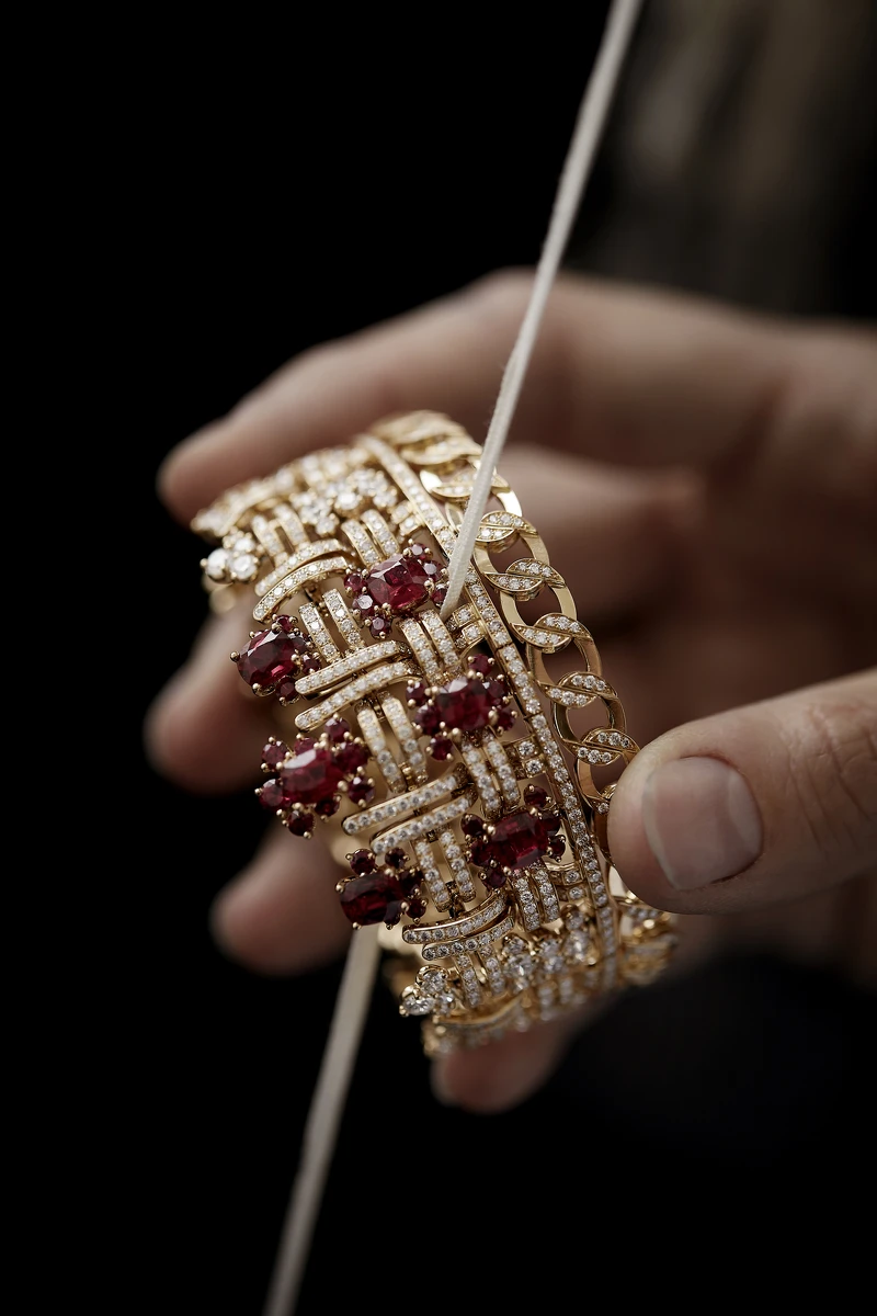 Tweed Royal 手鍊工藝