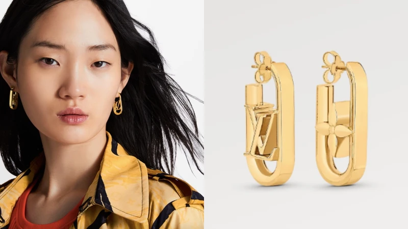 My LV Chain 耳環 NT.19,300 My LV Chain 耳環 NT.19,300