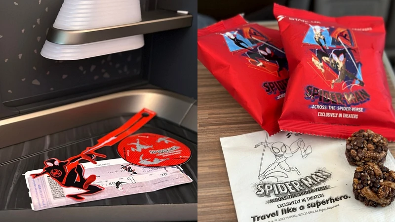 專屬登機證、米果零食