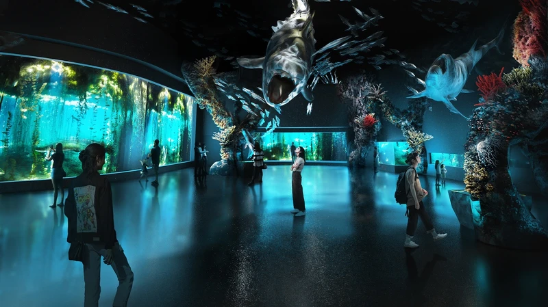 S.E.A.海洋館升級概念圖 S.E.A.海洋館升級概念圖