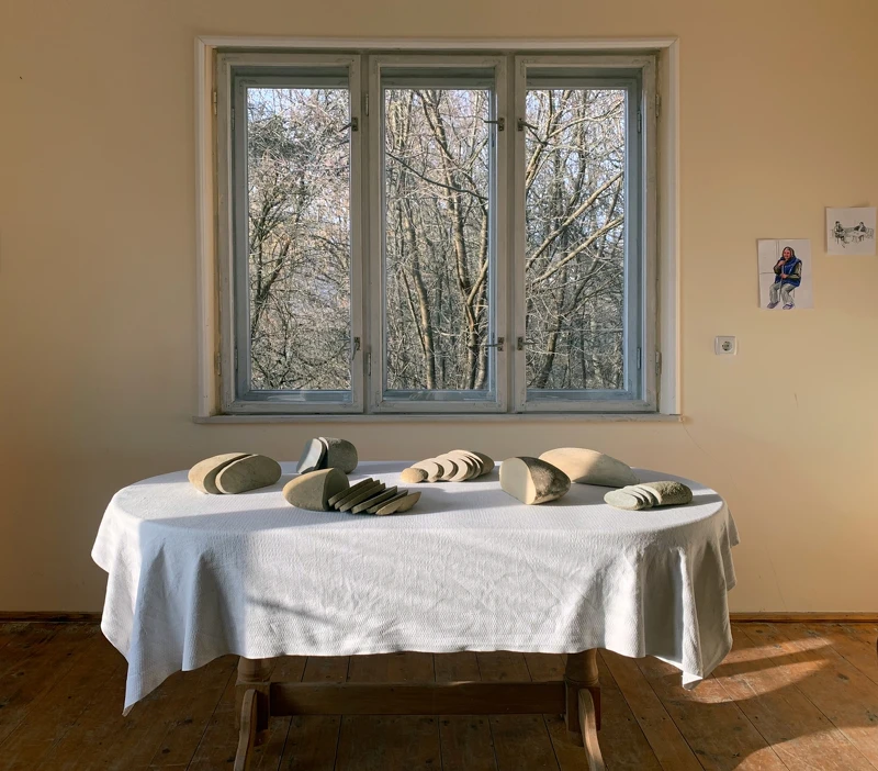 詹娜·卡德羅娃 Zhanna KADYROVA_Palianytsia(示意圖)_公館_客家文學花園 ©GALLERIA CONTINUA、藝術家提供。 詹娜·卡德羅娃 Zhanna KADYROVA_Palianytsia(示意圖)_公館_客家文學花園 ©GALLERIA CONTINUA、藝術家提供。