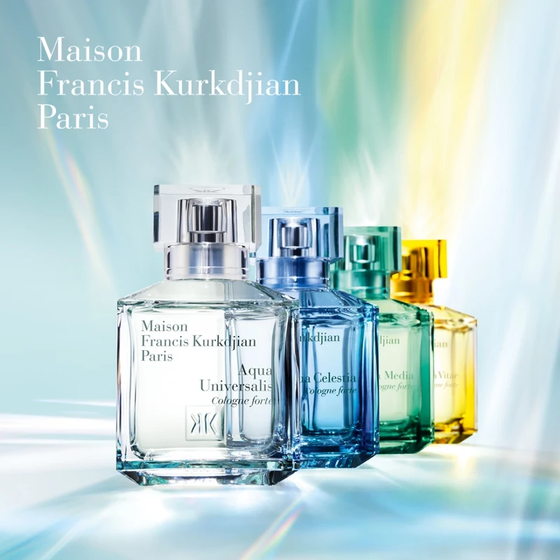 Maison Francis Kurkdjian的Aqua Cologne forte系列。 Maison Francis Kurkdjian的Aqua Cologne forte系列。