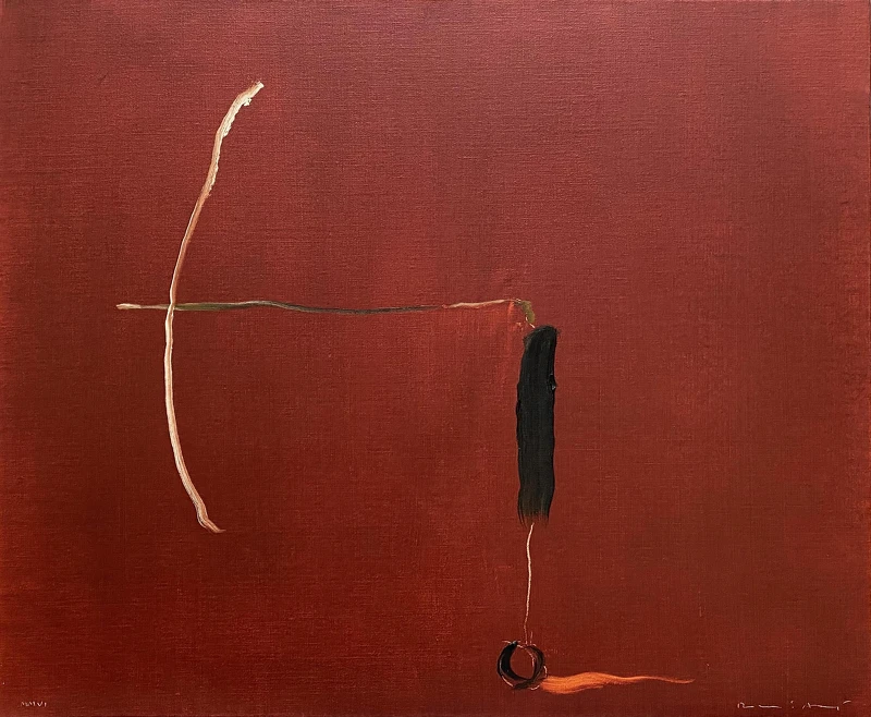 White bow airplane, 2005, 54 x 65cm, Oil on canvas White bow airplane, 2005, 54 x 65cm, Oil on canvas