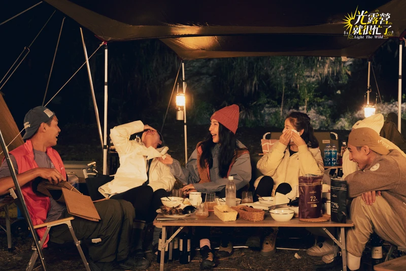 《光露營就很忙了》楊祐寧、江宜蓉、楊謹華、林心如、郭雪芙、章廣辰，最終回感到不捨