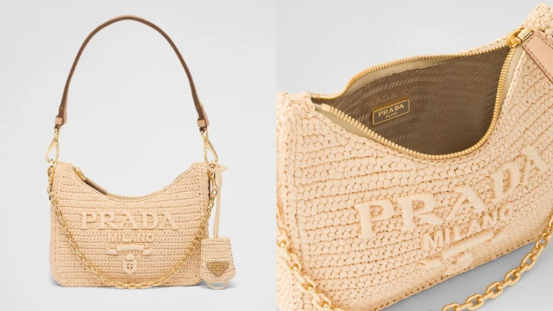 拉菲草迷你手袋 NT.75,000 拉菲草迷你手袋 NT.75,000