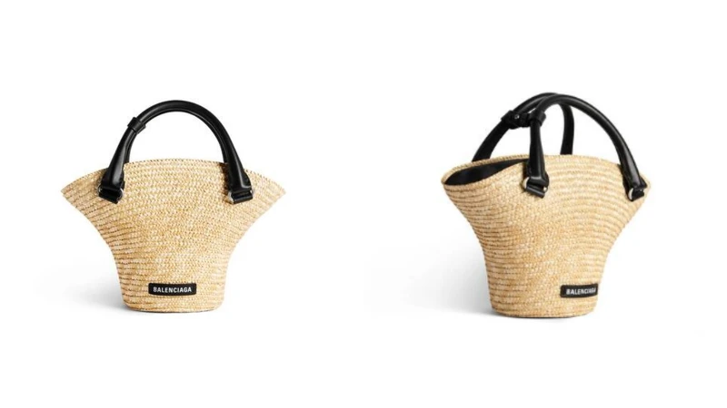 女士自然色沙灘包迷你托特包 NT.44,900 女士自然色沙灘包迷你托特包 NT.44,900