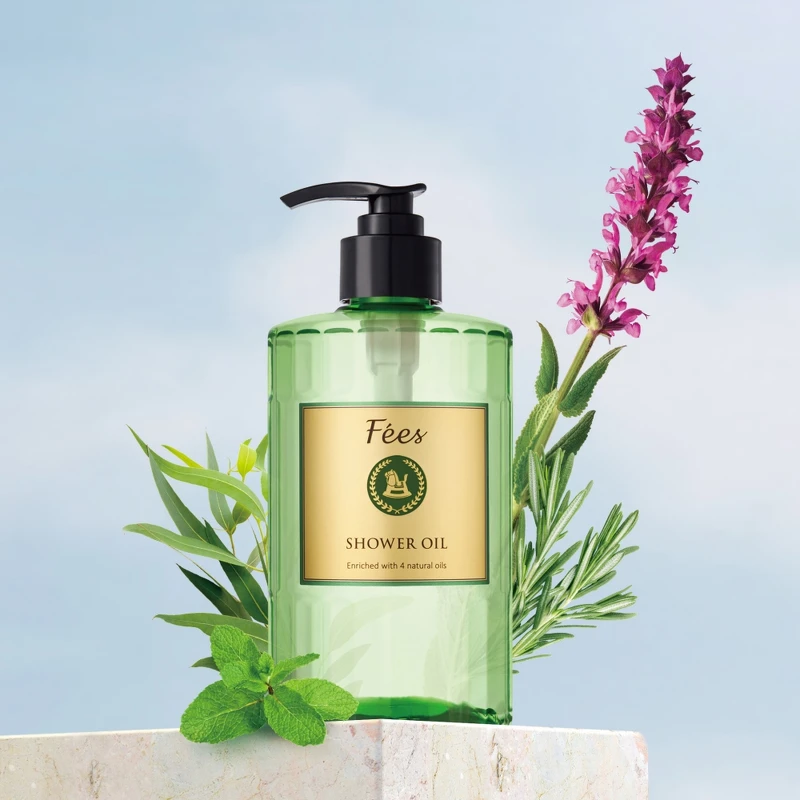 Fees Beauty迷迭香精華沐浴油520ml，NT1,280