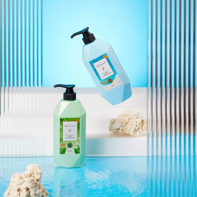 Farcent香水胺基酸沐浴露2023夏季清爽系列(海洋微風、沐光森林)780g，NT369