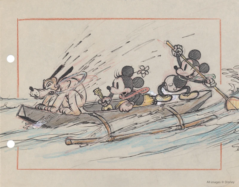 夏威夷的海灘,1937 年。(Hawaiian Holiday, 1937) 夏威夷的海灘,1937 年。(Hawaiian Holiday, 1937)