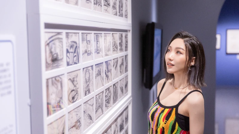 《迪士尼動畫展》觀展照片。聯合數位文化提供。 《迪士尼動畫展》觀展照片。聯合數位文化提供。