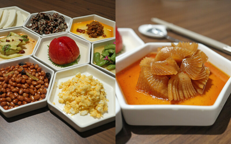 「前菜八品」。