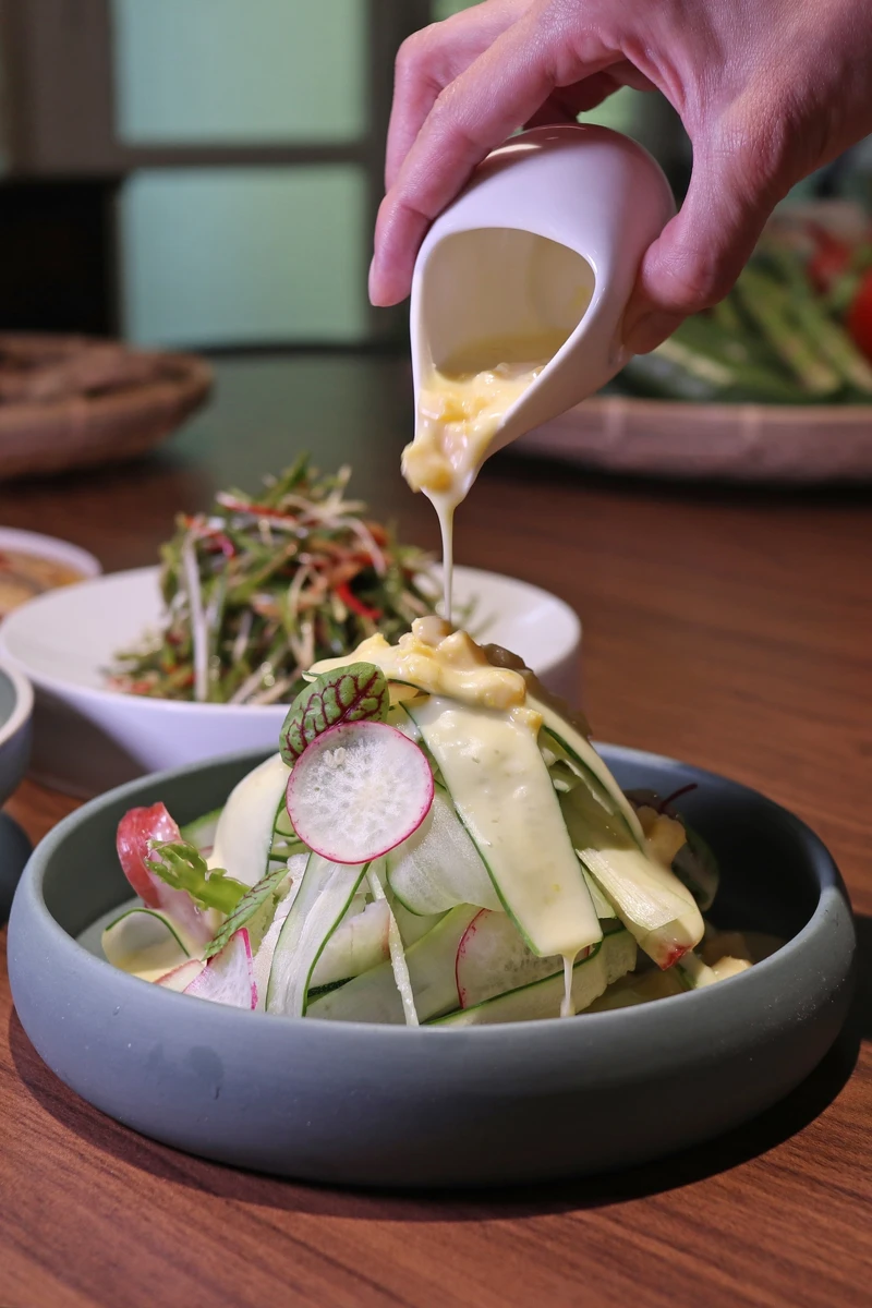 「時蔬花園」。