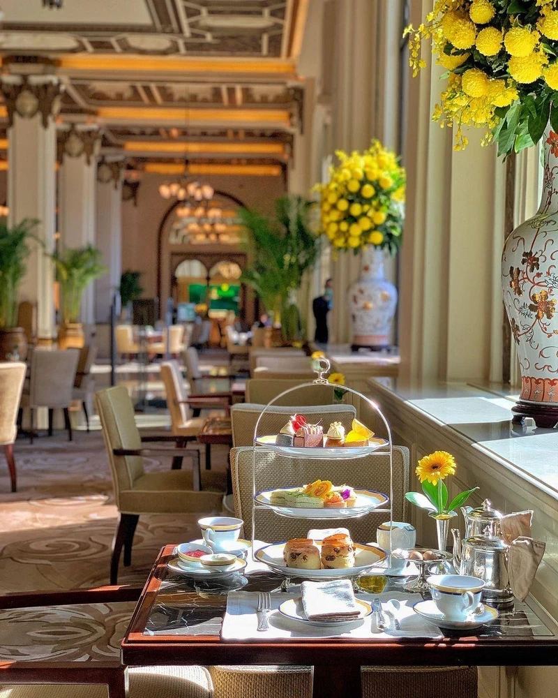 知名的下午茶體驗是旅人最嚮往的行程之一。