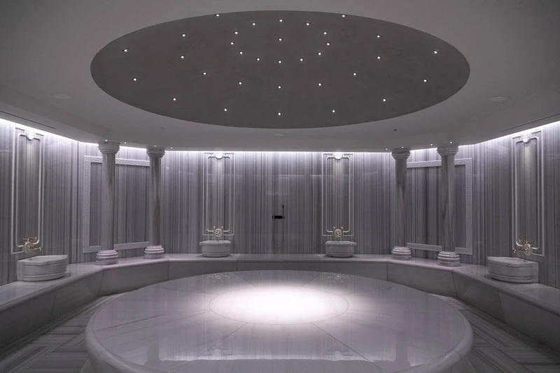 土耳其大浴場空間。