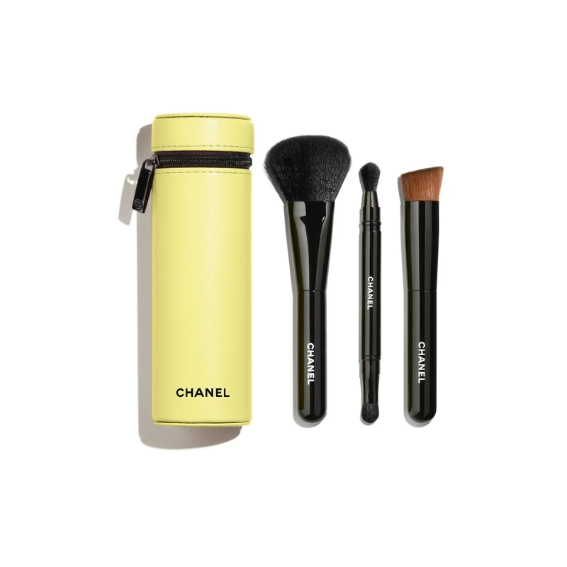 CHANEL香奈兒色彩符碼專業刷具組(#129嫩黃),NT6,930