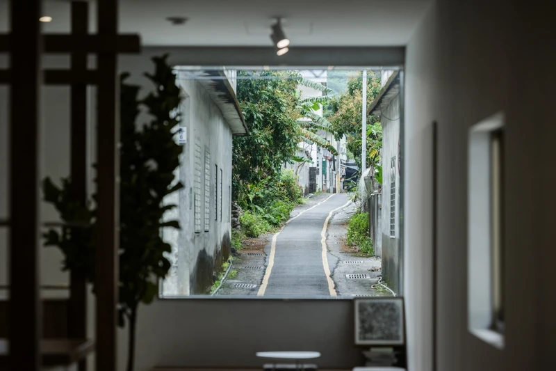 茶籽堂浪速計劃NaniwaHouse1辦公區窗景。
