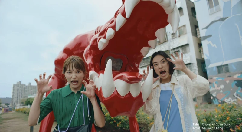 川口春奈、岡本梓 台灣旅行 川口春奈、岡本梓 台灣旅行