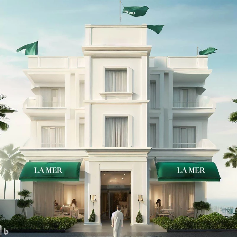 海洋拉娜夏季療癒飯店示意圖。 海洋拉娜夏季療癒飯店示意圖。