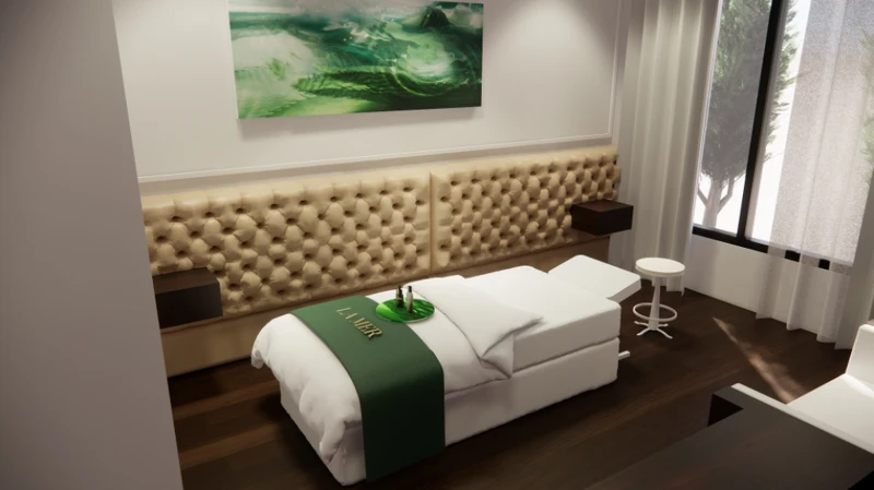 海洋拉娜療癒飯店形象圖。