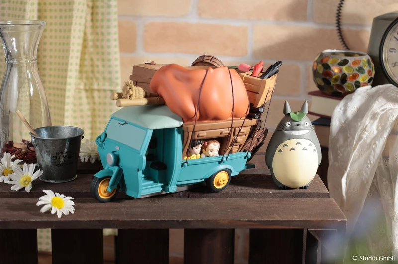 矚目新品「立體場景收納盒」全台同步上市,可當作收納擺飾或花盆。圖為龍貓款。 矚目新品「立體場景收納盒」全台同步上市,可當作收納擺飾或花盆。圖為龍貓款。