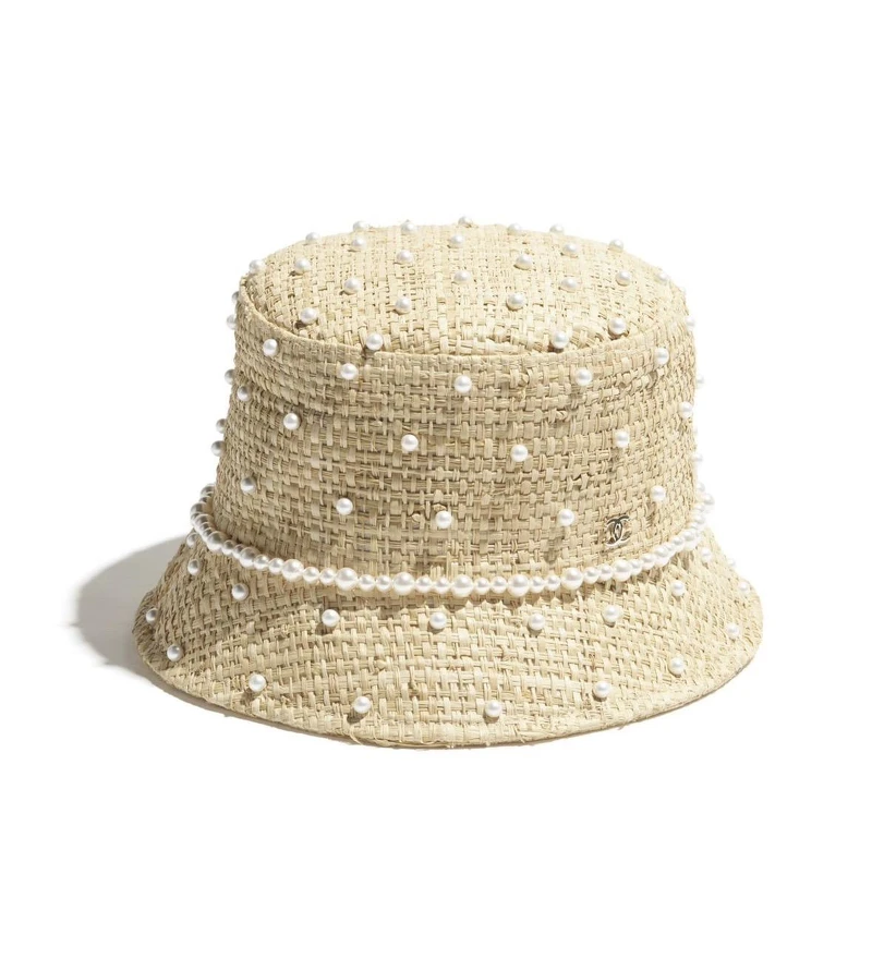 幻象珍珠草編漁夫帽，NT55,600。