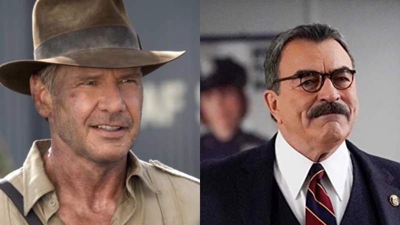 右:Tom Selleck 右:Tom Selleck