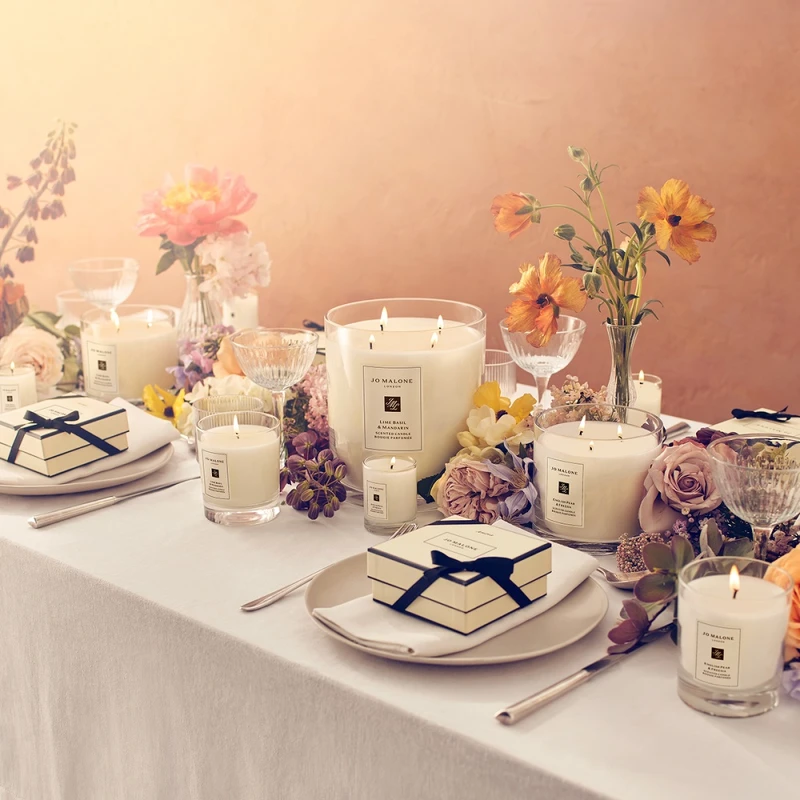 以Jo Malone London為婚禮空間打造專屬氣息。 以Jo Malone London為婚禮空間打造專屬氣息。