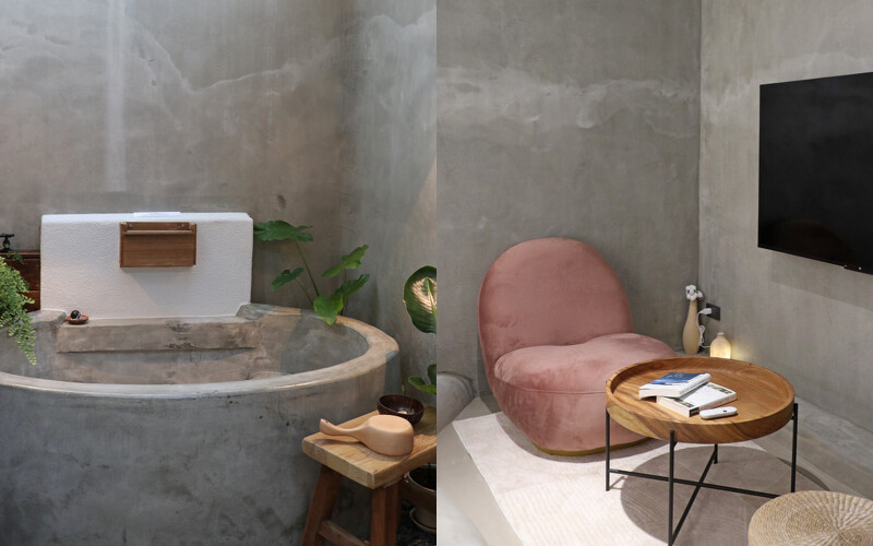 「冥想洞穴The Meditators」空間。 「冥想洞穴The Meditators」空間。