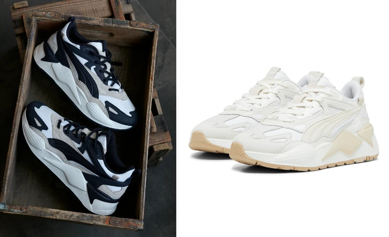 PUMA RS-X PRM鞋款，NT3,980、 PUMA RS-X Selflove Wns鞋款，NT4,280。