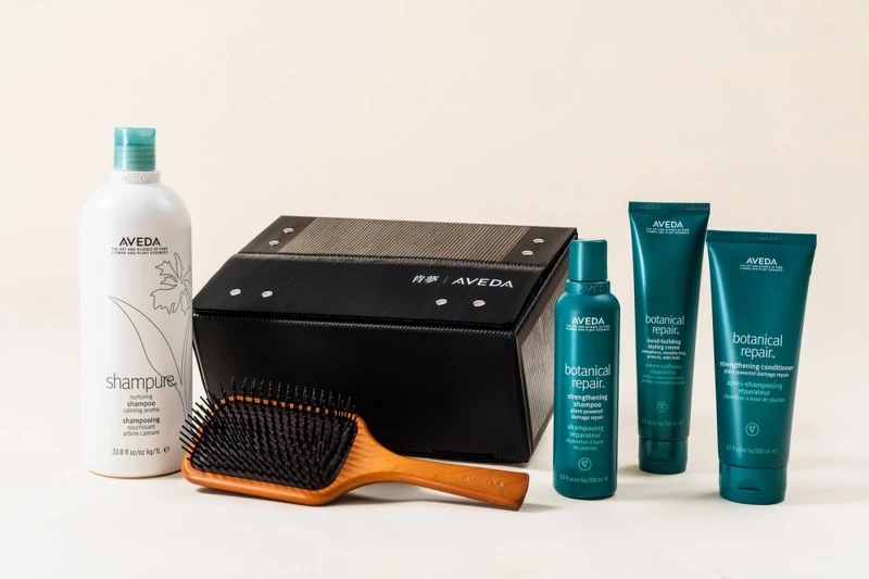 肯夢AVEDA啟用PackAge+配客嘉循環包裝。