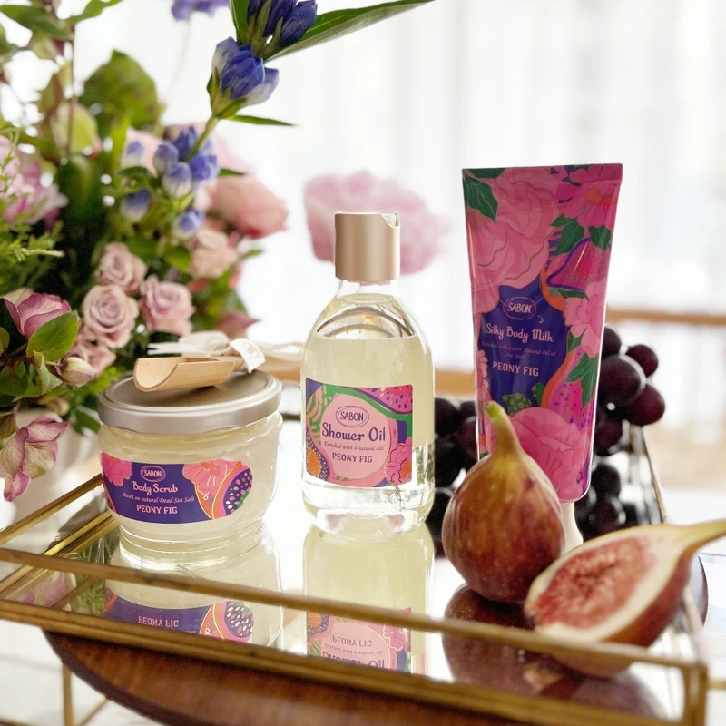 SABON仲夏花果限量系列明星三部曲。