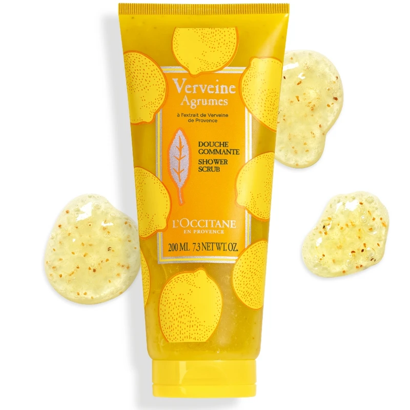 L’OCCITANE歐舒丹戀夏果漾馬鞭草去角質沐浴膠 200ml，NT880