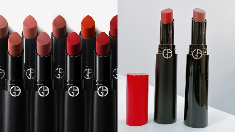 亞曼尼奢華絲絨訂製唇膏。