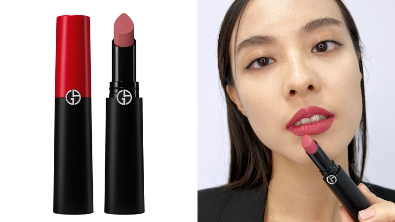 亞曼尼奢華絲絨訂製唇膏(#115恣意裸粉)，NT1,500