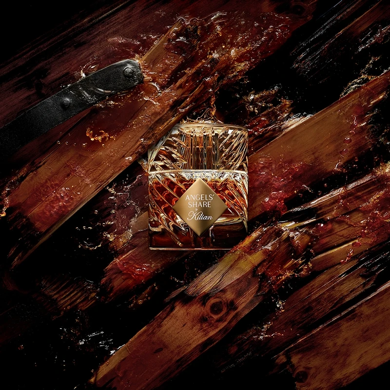 Kilian Paris天使稅淡香精Angels' Share形象圖。