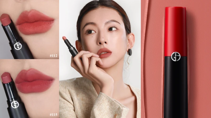 亞曼尼全新【奢華絲絨訂製唇膏】NTD$1,500