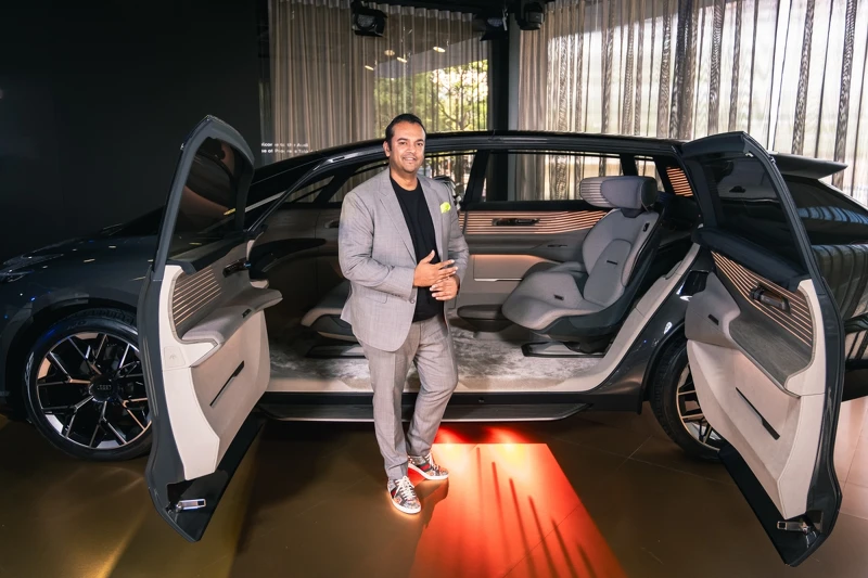 台灣奧迪總裁安薩瑞(Rahil Ansari)。 台灣奧迪總裁安薩瑞(Rahil Ansari)。