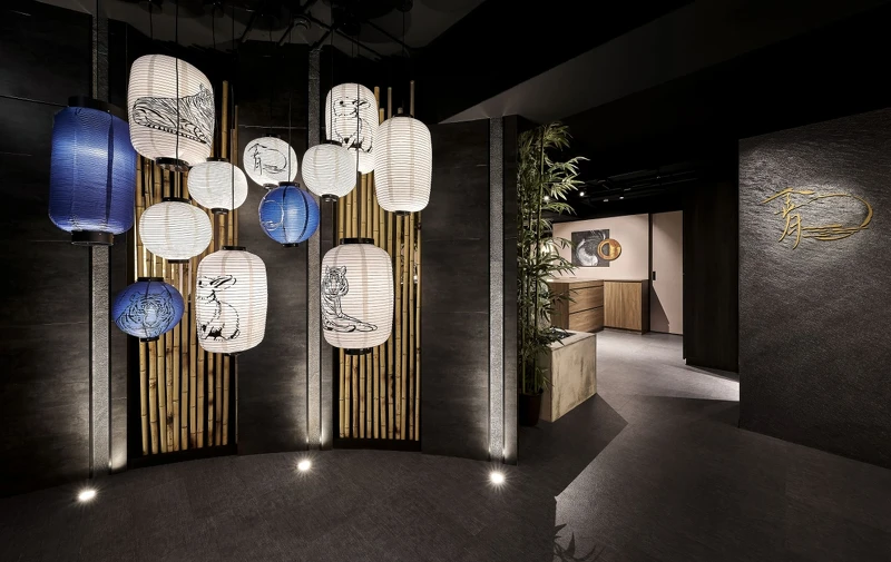 將悠遠江⼾時期風格融入空間。 將悠遠江⼾時期風格融入空間。