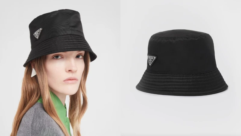 PRADA 再生尼龍漁夫帽 NT.22,000 PRADA 再生尼龍漁夫帽 NT.22,000
