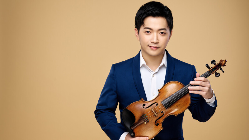 奇美音樂節「銀幕上的古典音樂」,邀請知名小提琴家魏靖儀演出壓軸場。(鄭達敬攝) 奇美音樂節「銀幕上的古典音樂」,邀請知名小提琴家魏靖儀演出壓軸場。(鄭達敬攝)