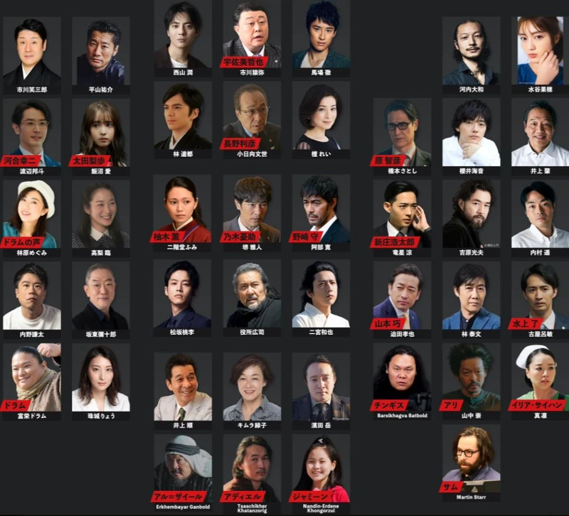 《VIVANT》卡司陣容 《VIVANT》卡司陣容