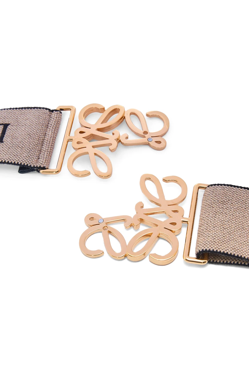 LOEWE Anagram 彈性皮帶 約NT$15,862。