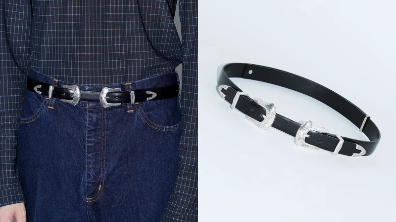 TOGA 雙頭皮帶 約NT$7,192。 TOGA 雙頭皮帶 約NT$7,192。